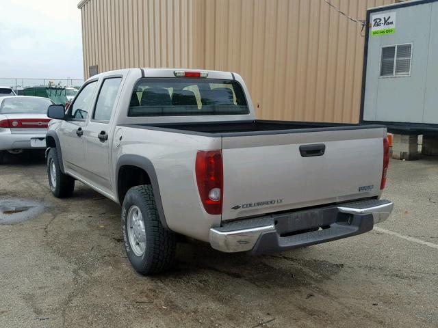 1GCDT13E078134234 - 2007 CHEVROLET COLORADO TAN photo 3