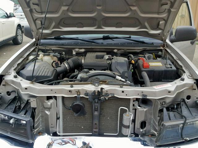 1GCDT13E078134234 - 2007 CHEVROLET COLORADO TAN photo 7