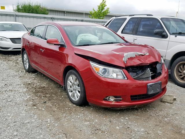 1G4GC5ER2DF246220 - 2013 BUICK LACROSSE RED photo 1