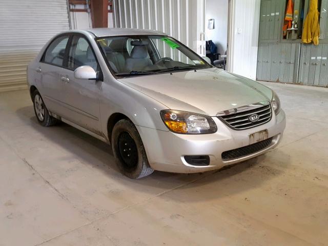 KNAFE221295624263 - 2009 KIA SPECTRA EX SILVER photo 1