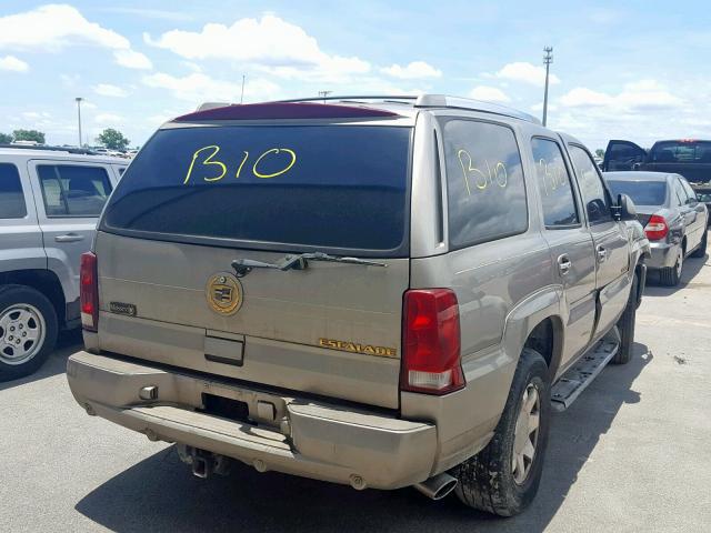 1GYEK63N12R114995 - 2002 CADILLAC ESCALADE L GOLD photo 4