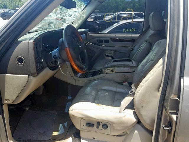 1GYEK63N12R114995 - 2002 CADILLAC ESCALADE L GOLD photo 5