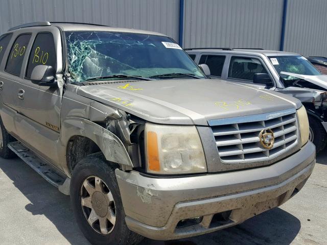 1GYEK63N12R114995 - 2002 CADILLAC ESCALADE L GOLD photo 9