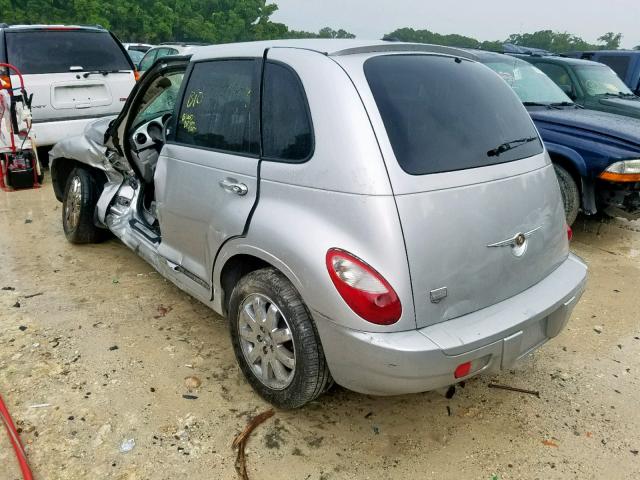 3A8FY48B38T172207 - 2008 CHRYSLER PT CRUISER SILVER photo 3