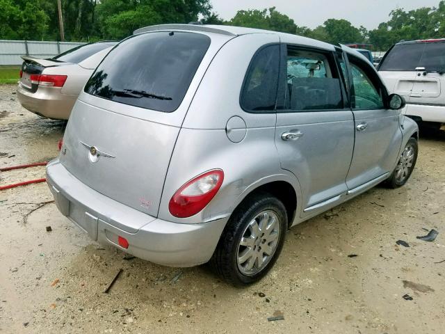 3A8FY48B38T172207 - 2008 CHRYSLER PT CRUISER SILVER photo 4