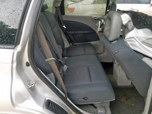 3A8FY48B38T172207 - 2008 CHRYSLER PT CRUISER SILVER photo 6