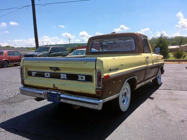 F10GCM85783 - 1972 FORD F-100 TWO TONE photo 4