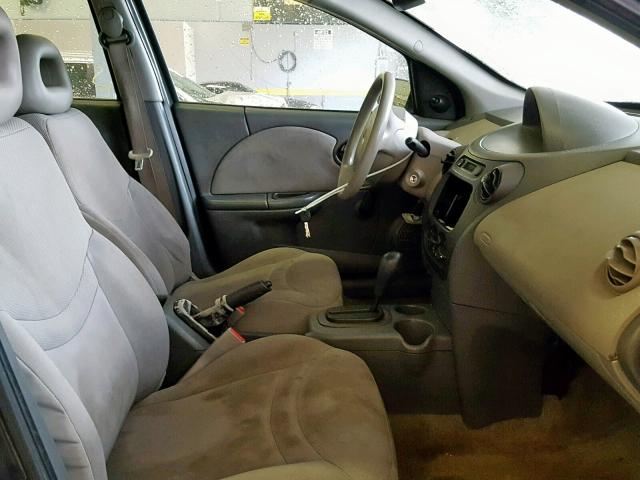 1G8AJ52FX3Z156976 - 2003 SATURN ION LEVEL BLUE photo 5