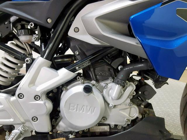 WB30G1105JR852538 - 2018 BMW G310 R BLUE photo 11