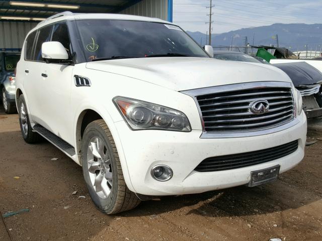 JN8AZ2NC0B9302836 - 2011 INFINITI QX56 WHITE photo 1