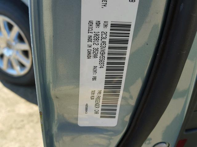 2C3LA53VX9H556974 - 2009 CHRYSLER 300 TOURIN BLUE photo 10