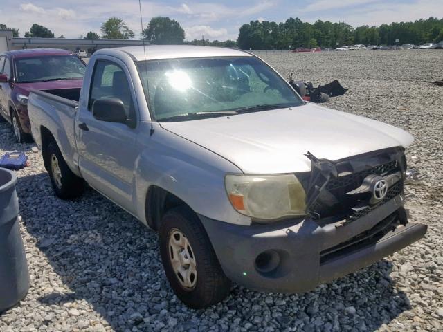 5TFNX4CN9BX002548 - 2011 TOYOTA TACOMA SILVER photo 1