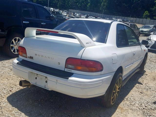 JF1GM6759XH402768 - 1999 SUBARU IMPREZA RS WHITE photo 4