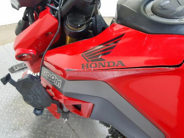 MLHJC611XH5204533 - 2017 HONDA GROM 125 RED photo 17