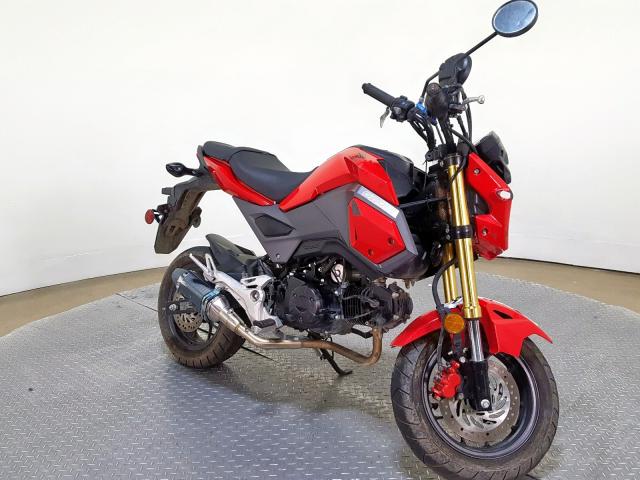 MLHJC611XH5204533 - 2017 HONDA GROM 125 RED photo 2