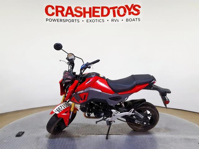 MLHJC611XH5204533 - 2017 HONDA GROM 125 RED photo 5