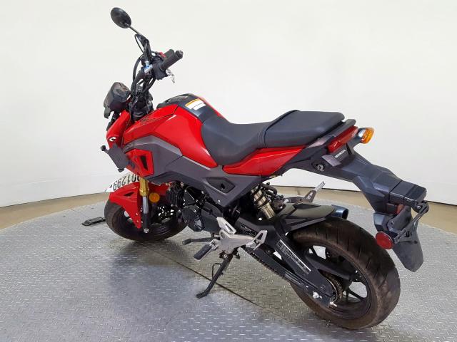 MLHJC611XH5204533 - 2017 HONDA GROM 125 RED photo 6