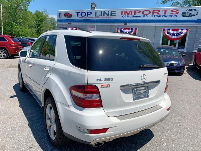 4JGBB86E69A509582 - 2009 MERCEDES-BENZ ML 350 WHITE photo 4