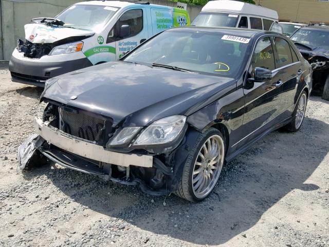 WDDHF5KB8DA721508 - 2013 MERCEDES-BENZ E 350 BLACK photo 2