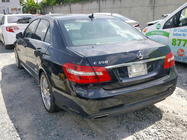 WDDHF5KB8DA721508 - 2013 MERCEDES-BENZ E 350 BLACK photo 3