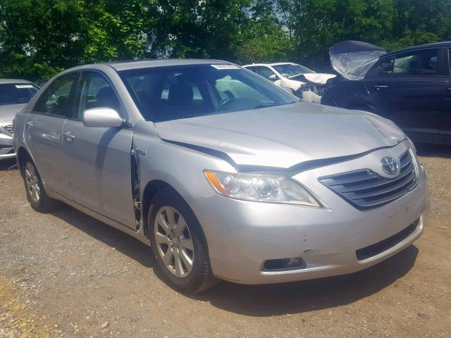 4T1BB46K59U063552 - 2009 TOYOTA CAMRY HYBR SILVER photo 1