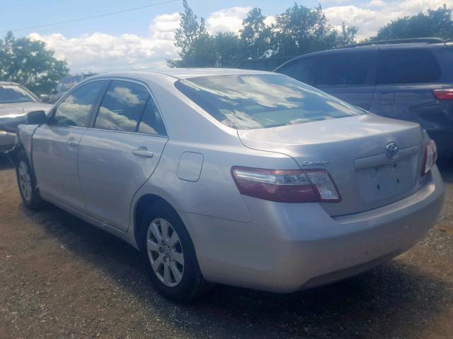 4T1BB46K59U063552 - 2009 TOYOTA CAMRY HYBR SILVER photo 3