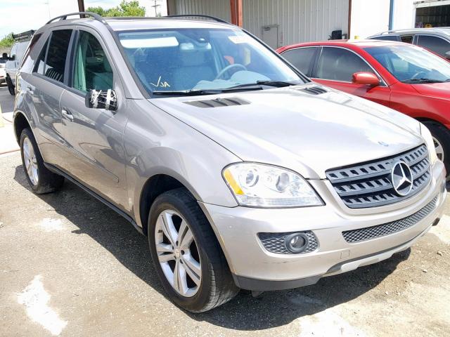 4JGBB86EX6A033526 - 2006 MERCEDES-BENZ ML 350 SILVER photo 1