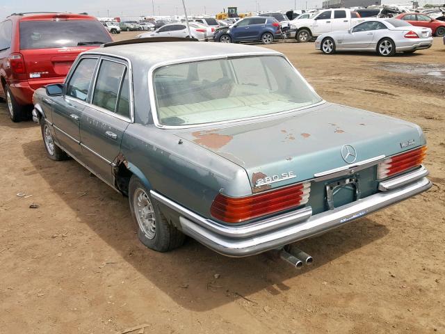 11602412150703 - 1979 MERCEDES-BENZ 280S GREEN photo 3