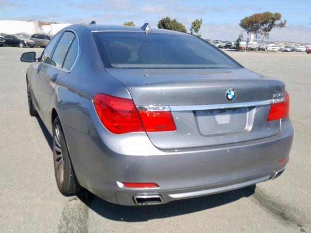 WBAKA83579CY34965 - 2009 BMW 750 I CHARCOAL photo 3