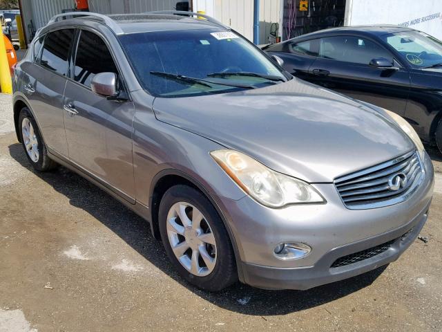 JN1AJ0HR6AM753694 - 2010 INFINITI EX35 BASE GRAY photo 1