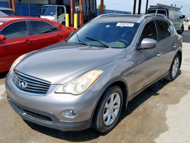 JN1AJ0HR6AM753694 - 2010 INFINITI EX35 BASE GRAY photo 2