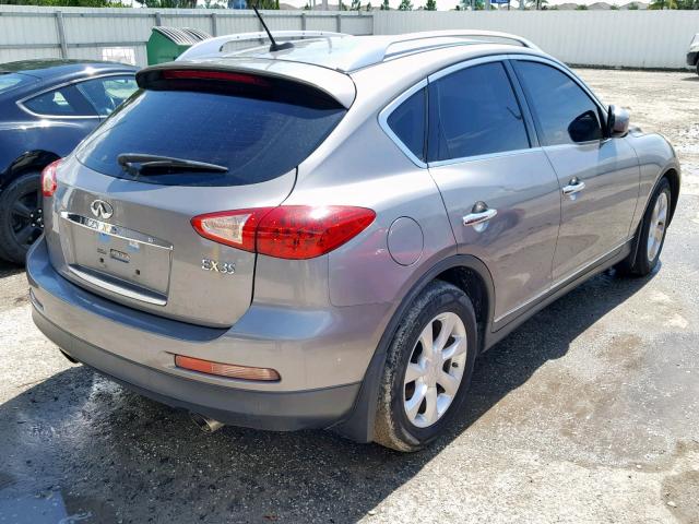 JN1AJ0HR6AM753694 - 2010 INFINITI EX35 BASE GRAY photo 4