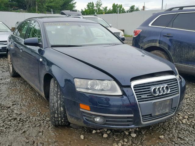 WAUDH74FX7N017075 - 2007 AUDI A6 3.2 QUA BLUE photo 1