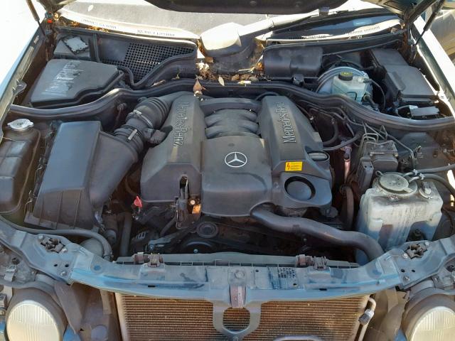 WDBJF65JX1B377611 - 2001 MERCEDES-BENZ E 320 GRAY photo 7