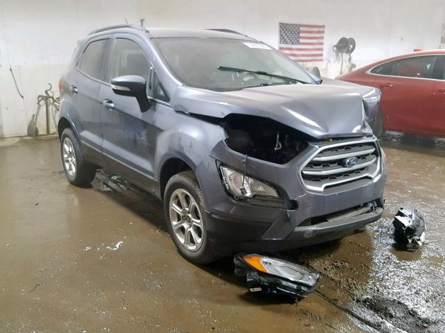 MAJ6P1UL4JC230680 - 2018 FORD ECOSPORT S CHARCOAL photo 1