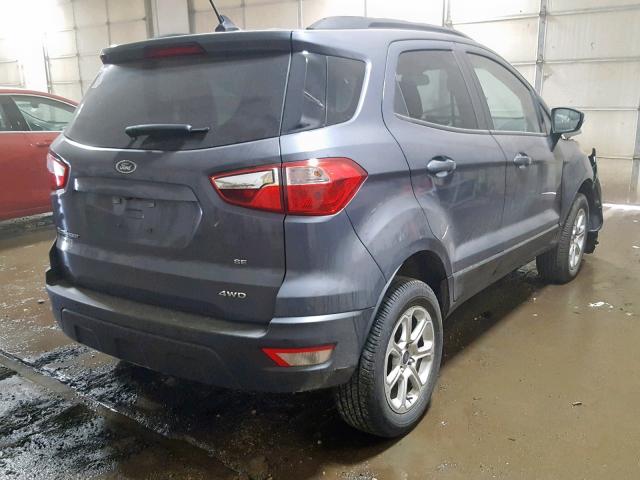 MAJ6P1UL4JC230680 - 2018 FORD ECOSPORT S CHARCOAL photo 4