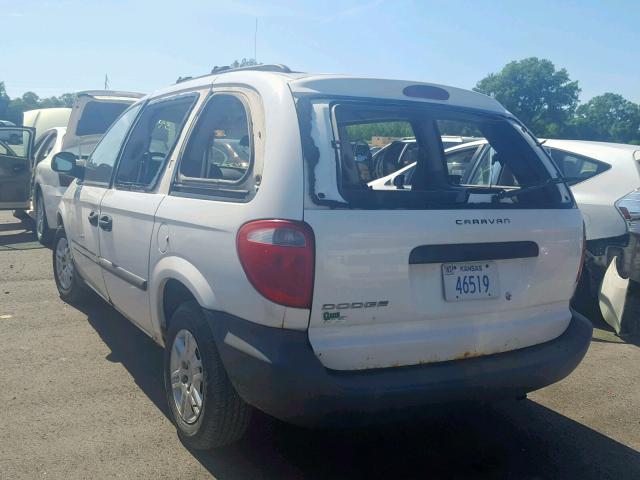 1D4GP25R76B714379 - 2006 DODGE CARAVAN SE WHITE photo 3