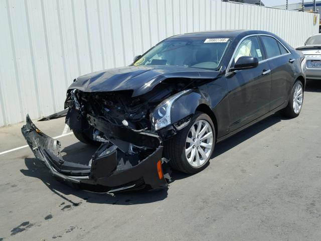 1G6AA5RX3H0216745 - 2017 CADILLAC ATS BLACK photo 2