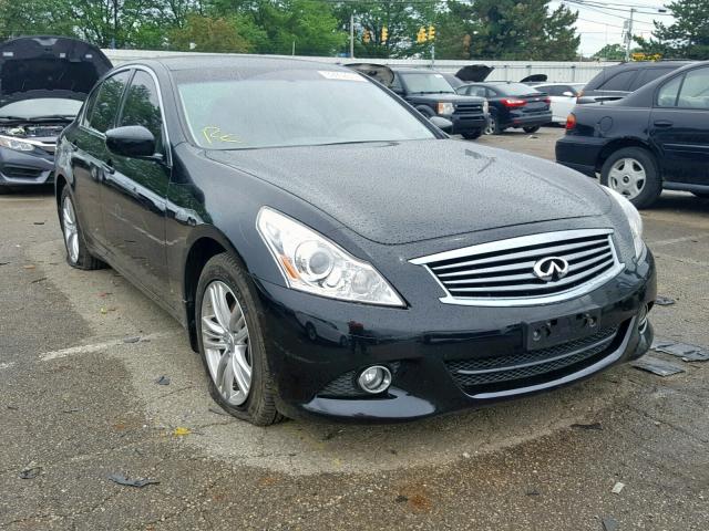 JN1CV6AR9CM976826 - 2012 INFINITI G37 BLACK photo 1