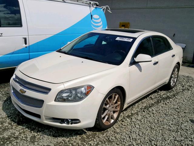 1G1ZE5E74BF225428 - 2011 CHEVROLET MALIBU LTZ 白色 照片 2