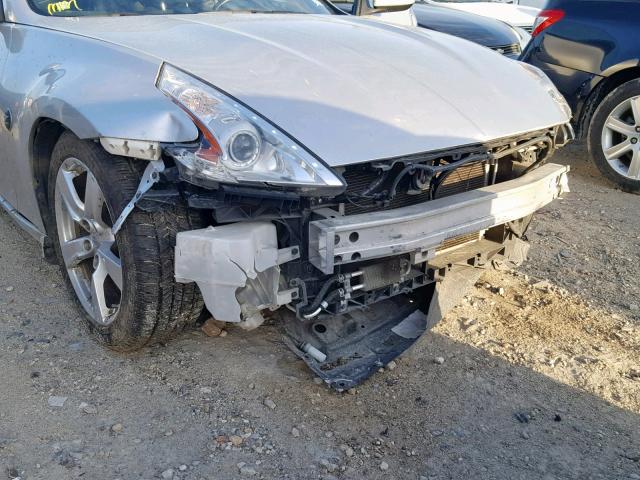 JN1AZ4EH0CM560973 - 2012 NISSAN 370Z BASE SILVER photo 9