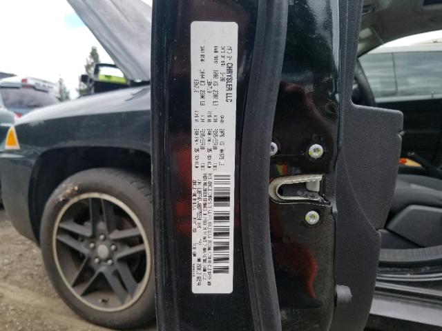 1J8FF47W48D775554 - 2008 JEEP COMPASS SP Қара фото 10