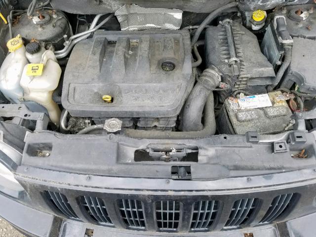 1J8FF47W48D775554 - 2008 JEEP COMPASS SP Қара фото 7