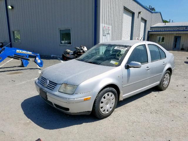 3VWRK69M13M159411 - 2003 VOLKSWAGEN JETTA GL SILVER photo 2