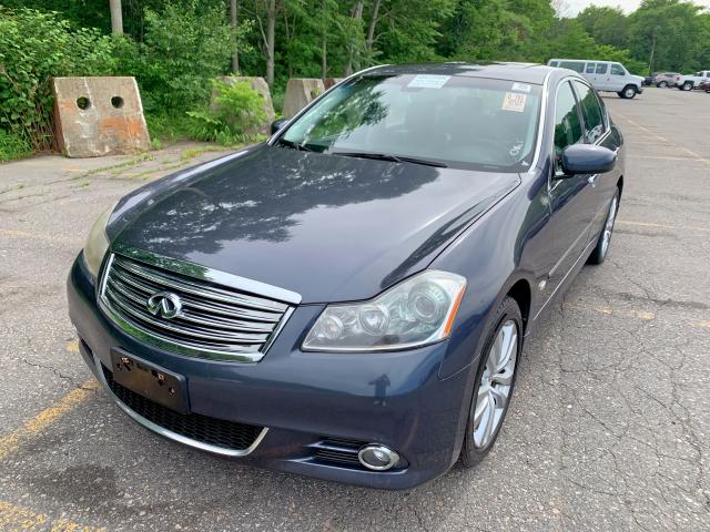 JN1CY0AR3AM960784 - 2010 INFINITI M35 BASE BLUE photo 1