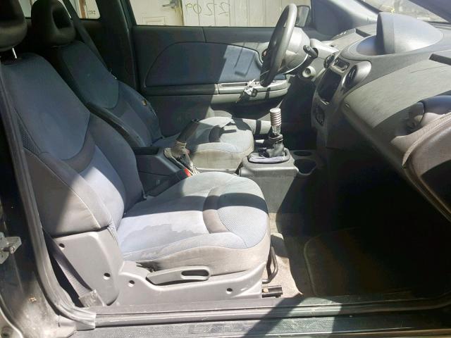 1G8AM12FX3Z175818 - 2003 SATURN ION LEVEL SILVER photo 5