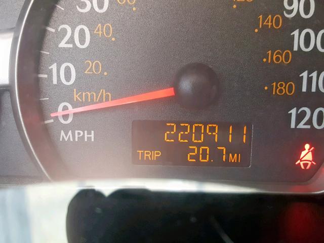 1G8AM12FX3Z175818 - 2003 SATURN ION LEVEL SILVER photo 8