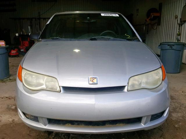 1G8AM12FX3Z175818 - 2003 SATURN ION LEVEL SILVER photo 9