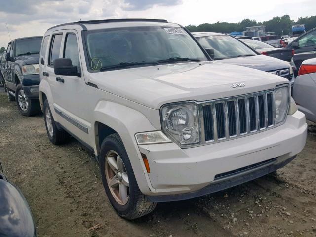 1J8GP58K88W241772 - 2008 JEEP LIBERTY LI WHITE photo 1