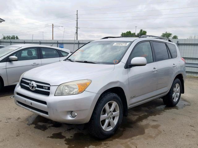 JTMBK31V966004715 - 2006 TOYOTA RAV4 LIMIT SILVER photo 2